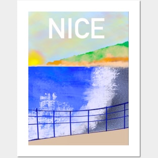 Nice, French Riviera Posters and Art